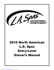 L.A. Spas 2012 North American Owner's Manual