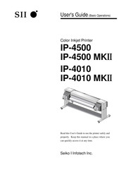 Seiko IP-4010 User Manual