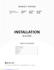 Jenn-Air MK0842 Installation Manual