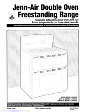 Jenn-Air JGR8890 Series Installation Instructions Manual