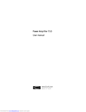 Soulution 501 User Manual