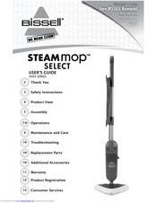 Bissell Steammop Select 94E9 SERIES User Manual