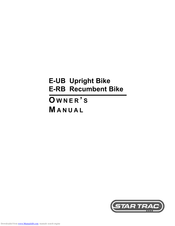 Star trac E-RB Manuals | ManualsLib