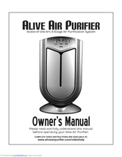 Alive Air Air Purifier Owner's Manual