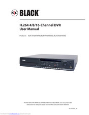 SC Black BLK-DH200800D User Manual