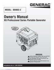 Generac Power Systems 005802-2 Owner's Manual