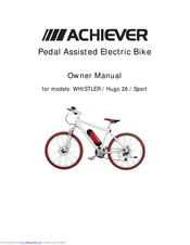 Achiever WHISTLER Owner's Manual