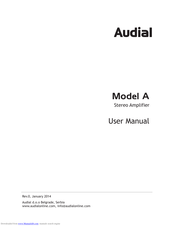 Audial A User Manual