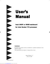 Intel i945P User Manual