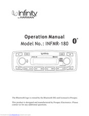 Infinity INFMR-180 Operation Manual