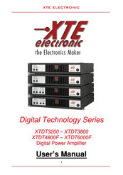 XTE Electronic Digital Technology XTDT4800F User Manual
