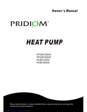 Pridiom PCM123HX Owner's Manual