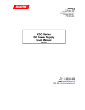 Argantix KDC 40-375 User Manual