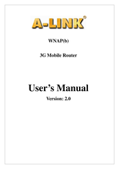A-Link WNAP(b) User Manual