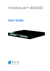 VCS VideoJet 8000 User Manual