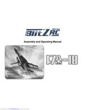 Blitz FIA-18 Assembly And Operating Manual