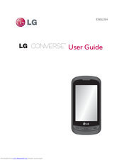 LG Converse User Manual
