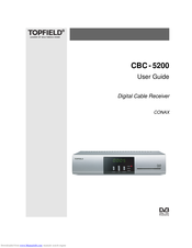 Topfield CBC-5200 User Manual