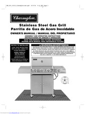 Charmglow Stainless Steel Owner's Manual