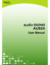 Apacer Technology Audio Steno AU824 User Manual