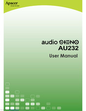 Apacer Technology Audio Steno AU232 User Manual