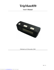 Transystem TripMate850 User Manual