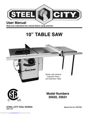 Steel City 35620 User Manual