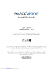 Exacq Vision User Manual