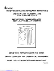 Amana NFW7200TW10 Manuals | ManualsLib