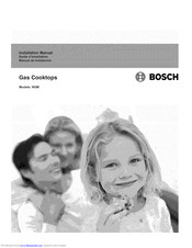 Bosch NGM3054UC-01 Installation Manual