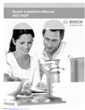 Bosch NGP946UC-01 Installation Manual