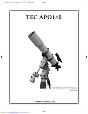 TEC APO 140 Owner's Manual