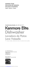 Kenmore Elite 630.1391 Series Installation Manual
