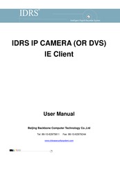 Beijing Backbone Computer Technology IDRS-IPCAM3 User Manual