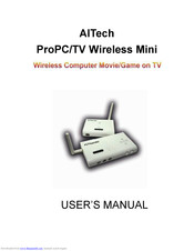 AITech ProPC/TV Wireless Mini User Manual