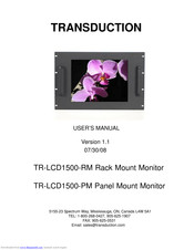 TRANSDUCTION TR-LCD1500-PM User Manual