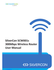 SilverCon SCW001s User Manual