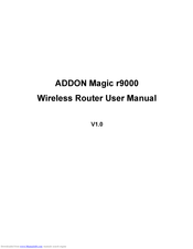 ADDON Magic r9000 User Manual