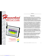 WalkAbout Hammerhead 3 User Manual