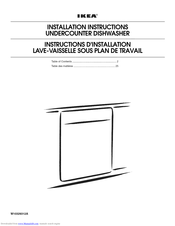 Ikea IUD9500WX4 Installation Instructions Manual