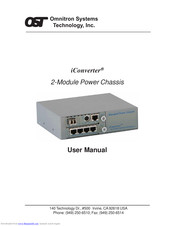 Omnitron Systems Technology iConverter 8230-0 User Manual