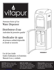 vitapur VWD8000W-F Use & Care Manual