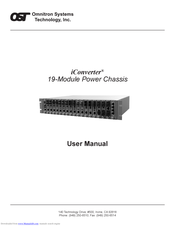 Omnitron Systems Technology iConverter 8207-2 User Manual
