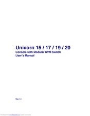 Broadrack Unicorn 19 User Manual