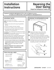 GE GDSS0KCXBRSS and Installation Instructions