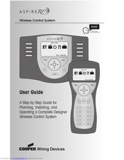 Cooper Wiring Devices Aspire RF User Manual