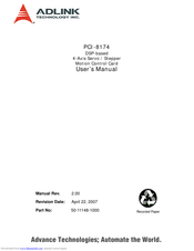 ADLINK Technology PCI-8174 User Manual