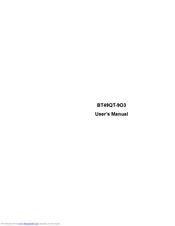 Baotian BT49QT-9O3 User Manual