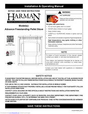 Hearth and Home Technologies Harman Installation & Operating Manual