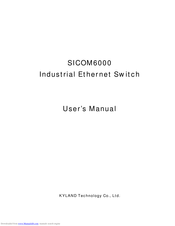 Kyland Technology SICOM6000 User Manual